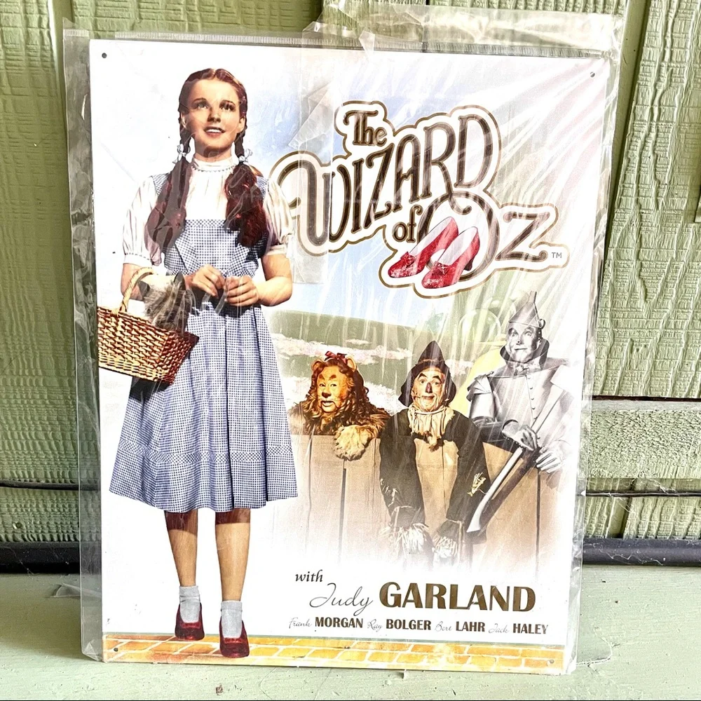 NEW Wizard of Oz Metal Sign